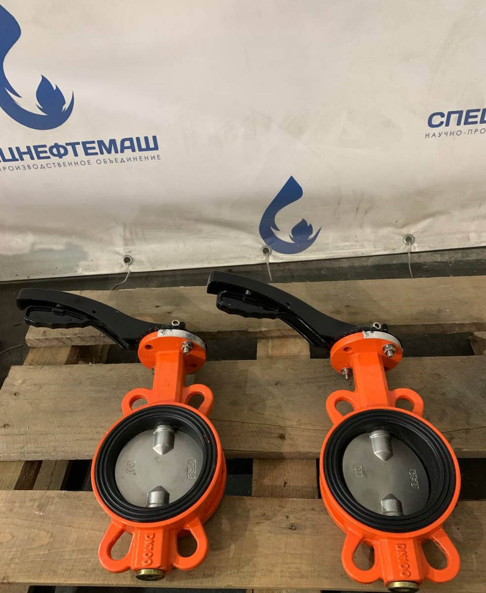 Заказ на фланцевые затворы СНМ 58030 