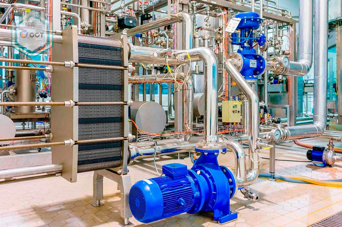 Применение теплообменников в химической, нефтехимической и пищевой промышленности