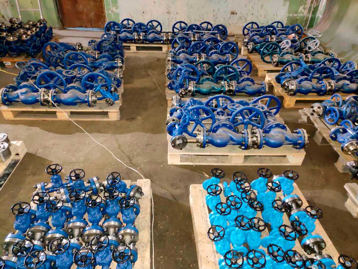 Новости: налажено производство стальных задвижек 30с41нж крупными партиями