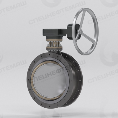 Затворы СНМ 58090 поворотные дисковые - с тройным эксцентриситетом | Заказать в Арсеньеве по цене производителя